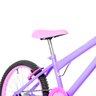 Bicicleta Infantil Feminina Aro 20 Alumínio Colorido + Kit Passeio e Cadeirinha Flexbikes Pink - 5