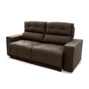 Ver imagem 6 de Sofá Retrátil/Reclinável Belga 1,80m Suede Velut com Molas no Assento