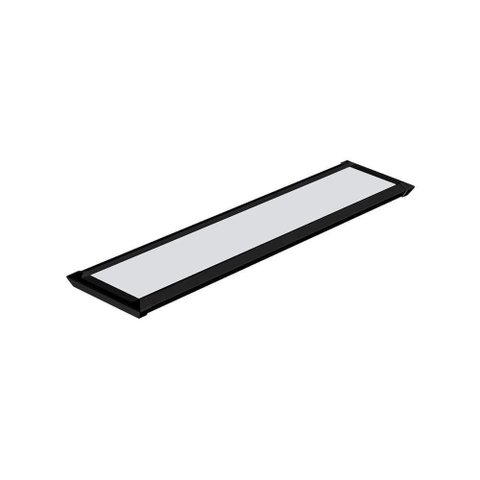 Luminária Led Taschibra Tl Slim 10 de Sobrepor 20w Bivolt Preta 6500k Luz Branca