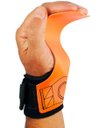 Ver imagem 2 de Kit Hand Grip Competition Skyhill + Munhequeira Elástica Listrada:m/Laranja