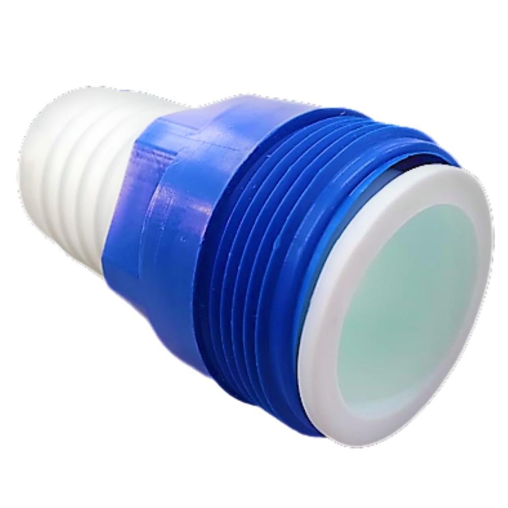 Kit 2 Ponteiras 1 Adaptador Mangueira Piscina Eco - 3