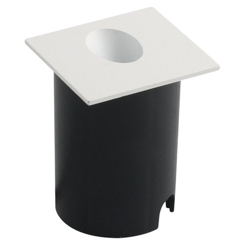 Luminária de Piso Balizador Vincent Quadrado Led 2w 3000k Bivolt Ip65 Galaxy Led