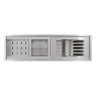 Canal Organizador Escorredor Inox Embutido 60x16 - 4