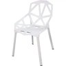 Cadeira Fixa Design Penelope Chair One Pelegrin Pel-1335 Branca - 1