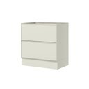 Ver imagem 1 de Balcão 02 Gavetas 80cm Fineze C660 Areia Hp - Henn