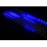  Pisca Pisca Cascata De Gelo 8 Tubos 136 Leds Azul Natal (NTN2178X127V) - 3