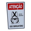 Ver imagem 1 de Placa de Sinalização Obrigatorio Cinto de Segurança 20x30 Cm