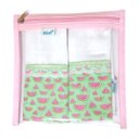 Ver imagem 2 de Kit Bebê Melancias 2 Fraldas de Boca Premium Verde- Lilifish