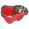 Balde Mop Esfregao Inox Centrifuga De Limpeza Para Casa Vermelho (BSL-MOP-3) - 3