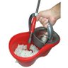 Balde Mop Esfregao Inox Centrifuga De Limpeza Para Casa Vermelho (BSL-MOP-3) - 2