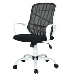 Cadeira Diretor Executivo Pelegrin PEL-3220 Branca e Preta - 1