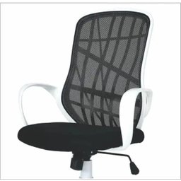 Cadeira Diretor Executivo Pelegrin PEL-3220 Branca e Preta - 4