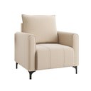 Ver imagem 1 de Poltrona Selena Linho Bronze - Vian
