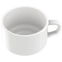 Ver imagem 2 de Conjunto 24 Xícaras de Café com Pires em Porcelana 240ml Mesa Posta Café da Manhã
