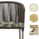 Ver imagem 3 de Mesa e 6 Cadeiras de Jantar Noronha Fendi E5 Trama Original Marrom