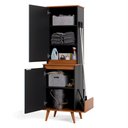 Ver imagem 5 de Kit Multiuso Texas Preto para Organização de Casa com Design Moderno e Amplo Espaço Interno