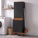 Ver imagem 1 de Kit Multiuso Texas Preto para Organização de Casa com Design Moderno e Amplo Espaço Interno