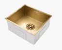 Ver imagem 2 de Cuba Gourmet Lisboa Dourada 40cm Aço Inox 304 Luxo Goldenx