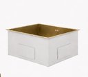 Ver imagem 4 de Cuba Gourmet Lisboa Dourada 40cm Aço Inox 304 Luxo Goldenx