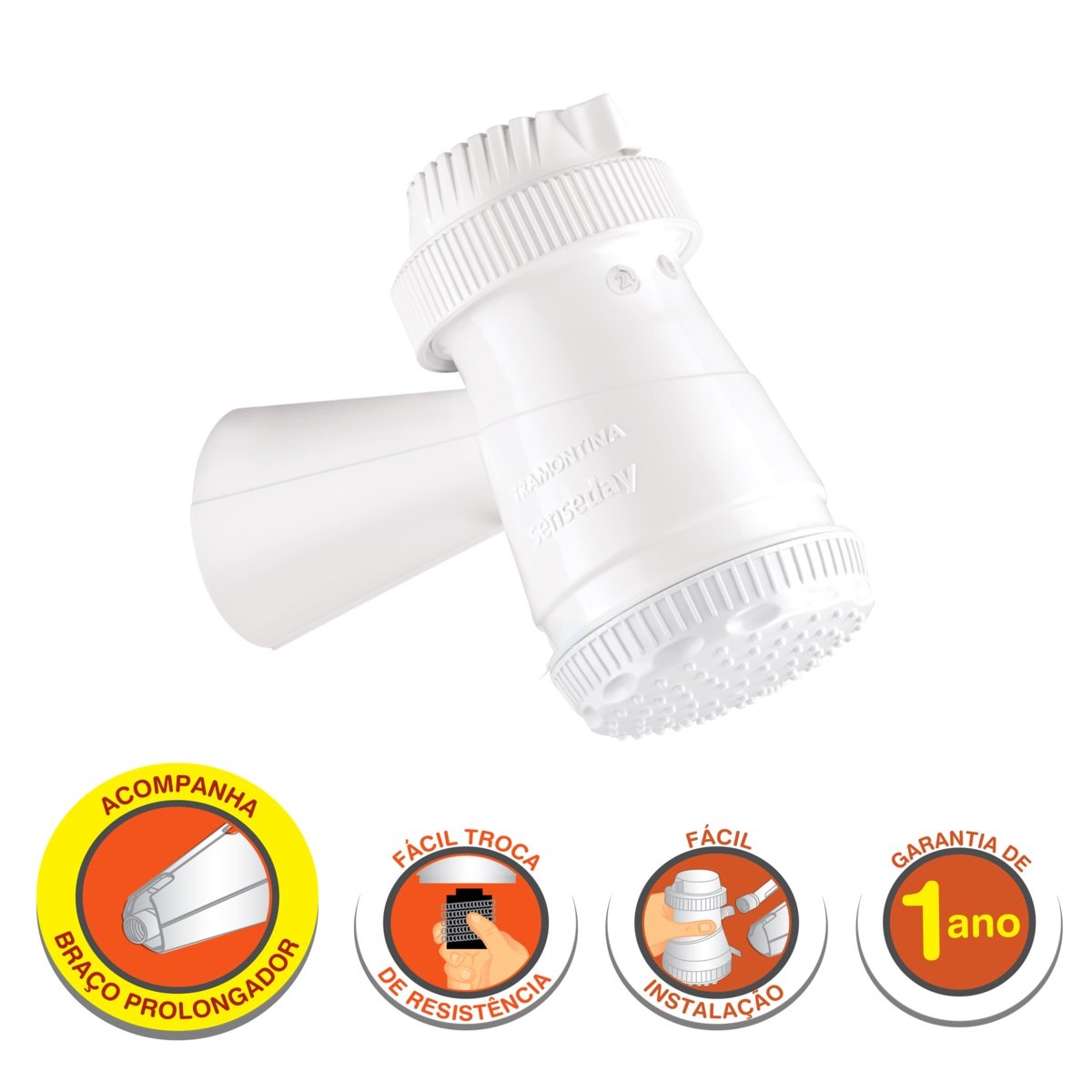 Ducha Senseday 3t 5500w Tramontina - 2