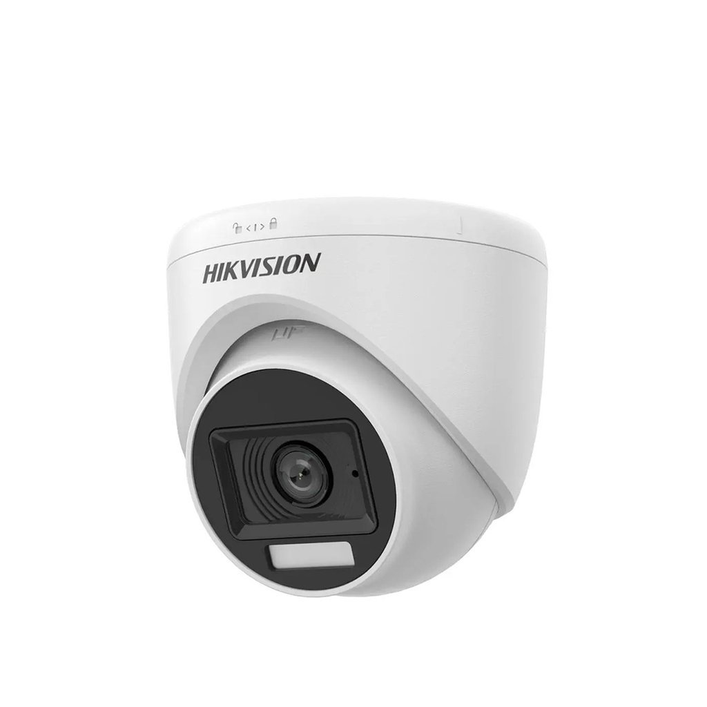 Câmera Dome Hikvision FULL HD 1080p Com Áudio IR 20mts Luz DS-2CE76D0T-LPFS - 3