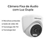 Câmera Dome Hikvision FULL HD 1080p Com Áudio IR 20mts Luz DS-2CE76D0T-LPFS - 4