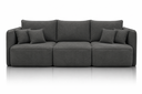 Ver imagem 1 de Sofá Modular Búzios - Conforto, Versatilidade e Design Contemporâneo:Veludo Grafite/2,90 sem Chaise