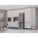 Ver imagem 2 de Cozinha Modulada Compacta 5 Peças com Tampo Art Luciane Móveis