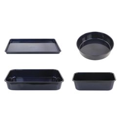 Kit de assadeiras forma de bolo antiaderente Diamond Oster 4pçs - 1