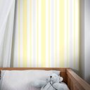 Ver imagem 1 de Papel de Parede Listra Amarelo Claro