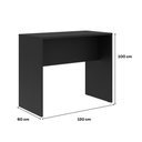 Ver imagem 2 de Mesa Bancada Ilha para Cozinha Miami Carraro Preto Touch