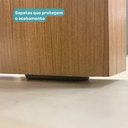 Ver imagem 6 de Mesa Bancada Ilha para Cozinha Miami Carraro Preto Touch