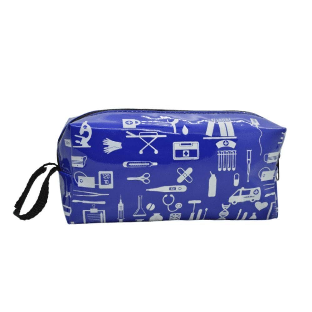 Kit Bolsa Cores Exclusiva para Estagio Modelo Azul Enfermagem - 3