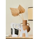 Ver imagem 3 de Escultura Decorativa Menino e o Cachorro 18x15cm Branco