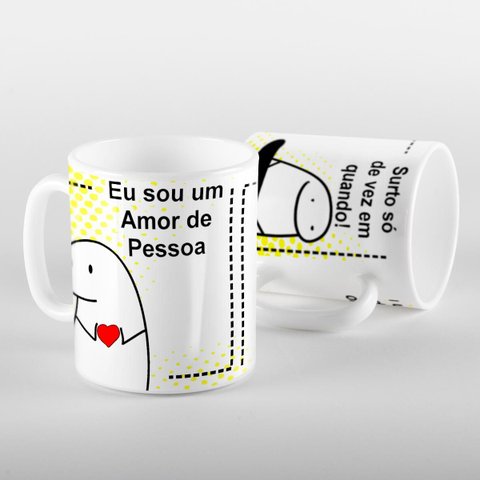 Caneca Flork Eu Sou Um Amor de Pessoa