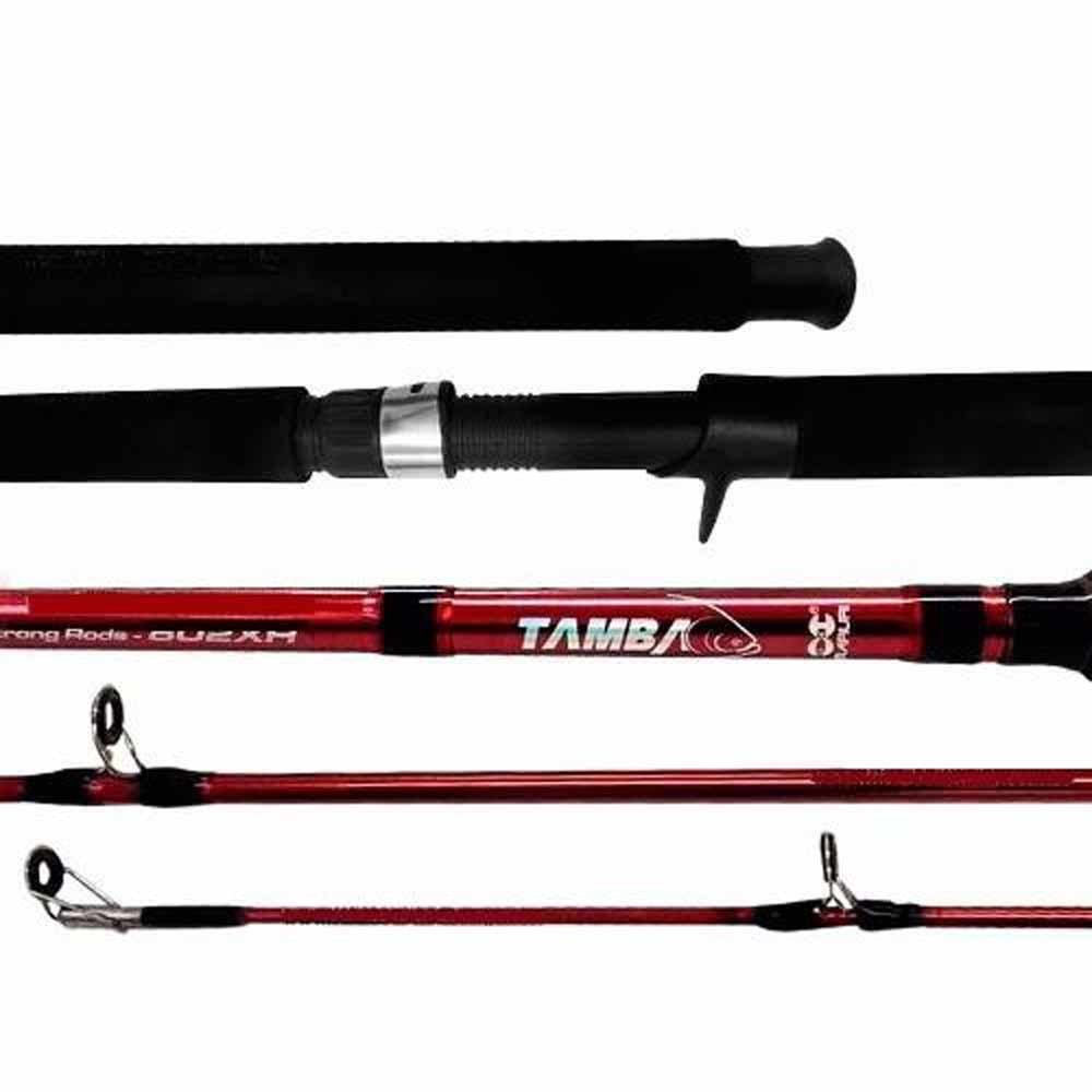 Kit Carretilha Black Tamba Bg + Vara Tamba Maruri 2,40m 80lb Direita - 2