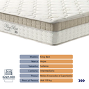 Ver imagem 2 de Cama Box Baú e Colchão King Best Molas Ensacadas Solteiro 88x188x33 Anjos: Marrom