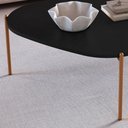 Ver imagem 2 de Mesa de Centro Organica Pe Metal Dourado Nero 28014 Artesano Nero Dourado