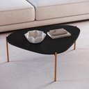 Ver imagem 1 de Mesa de Centro Organica Pe Metal Dourado Nero 28014 Artesano Nero Dourado