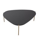 Ver imagem 6 de Mesa de Centro Organica Pe Metal Dourado Nero 28014 Artesano Nero Dourado