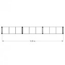 Ver imagem 2 de Kit 3 Mini Porta Pallet 250 Kg 180x200x60 (cxlxp)