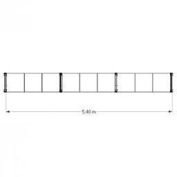 Kit 3 Mini Porta Pallet 250 Kg 180x200x60 (cxlxp) - 2
