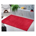 Ver imagem 2 de Tapete Carpete Simples Aveludado 2,00x3,00 Borda sem Costura Vermelho Cereja