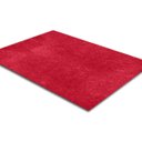 Ver imagem 1 de Tapete Carpete Simples Aveludado 2,00x3,00 Borda sem Costura Vermelho Cereja