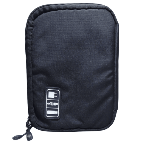 Bolsa Case Organizadora de Cabos Acessórios Eletrônicos Bag Black