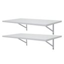 Ver imagem 1 de Kit 2 Prateleiras Mdf 90x30 Mão Francesa