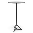 Ver imagem 1 de Mesa Bistrô Redonda Alta 105,7cm X 60cm para 2 Pessoas Cor:preto