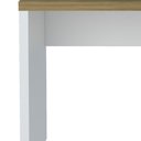 Ver imagem 5 de Mesa para Escritório Escrivaninha Home Office 120cm Orly A02 Olmo Branco - Lyam Decor