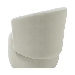 Poltrona Deluxe Aurora Modelo para Sala/quarto/recepção Linho Bege Linho - 5