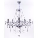Ver imagem 1 de Lustre de Cristal Shinelux Maria Thereza 5 Lâmpadas